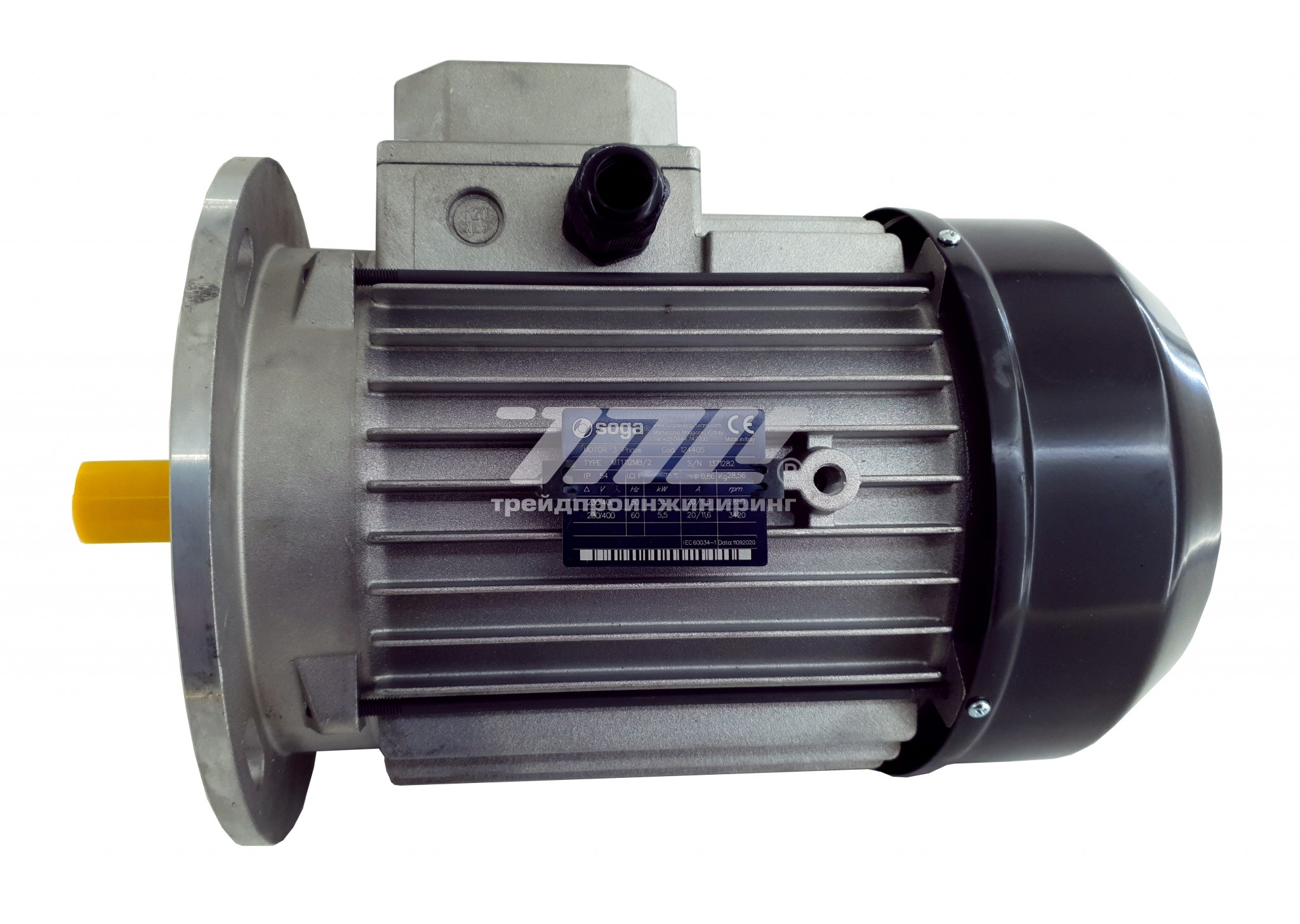 158882 Электродвигатель MEC112-B5-2P 5,5кВт (GAS P190) Фото
