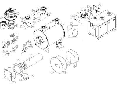 Запчасти для котлов ECODENSE FT-SS 450