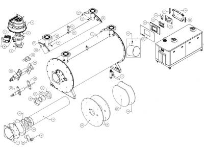 Запчасти для котлов ECODENSE FT-SS 850