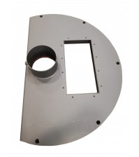 Дымовая камера котла (Дверь задняя) для водогрейных котлов Unical